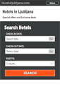 Mobile Screenshot of hotelsljubljana.com