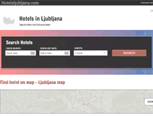 Tablet Screenshot of hotelsljubljana.com